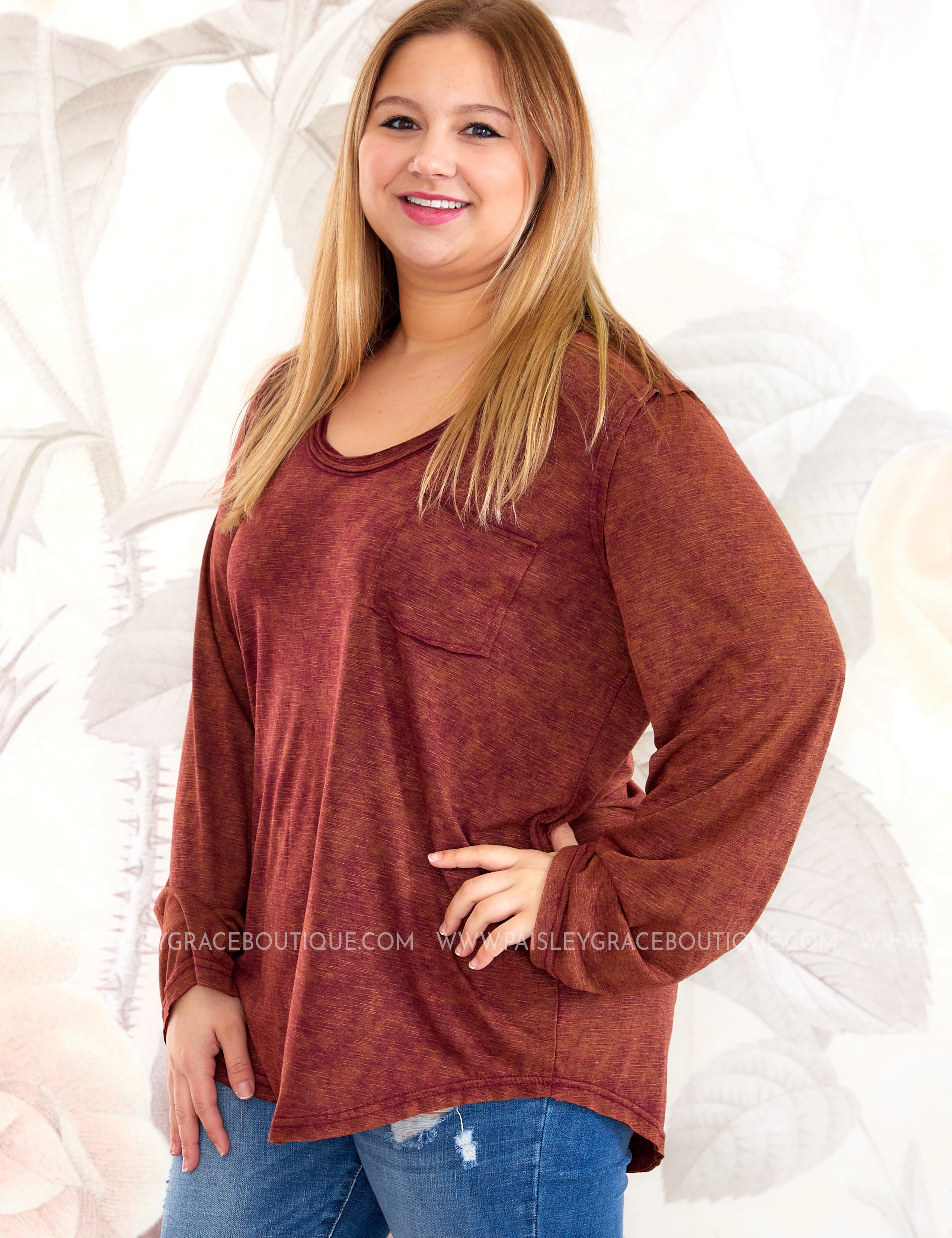 Bountiful Heart Top - LAST ONES FINAL SALE
