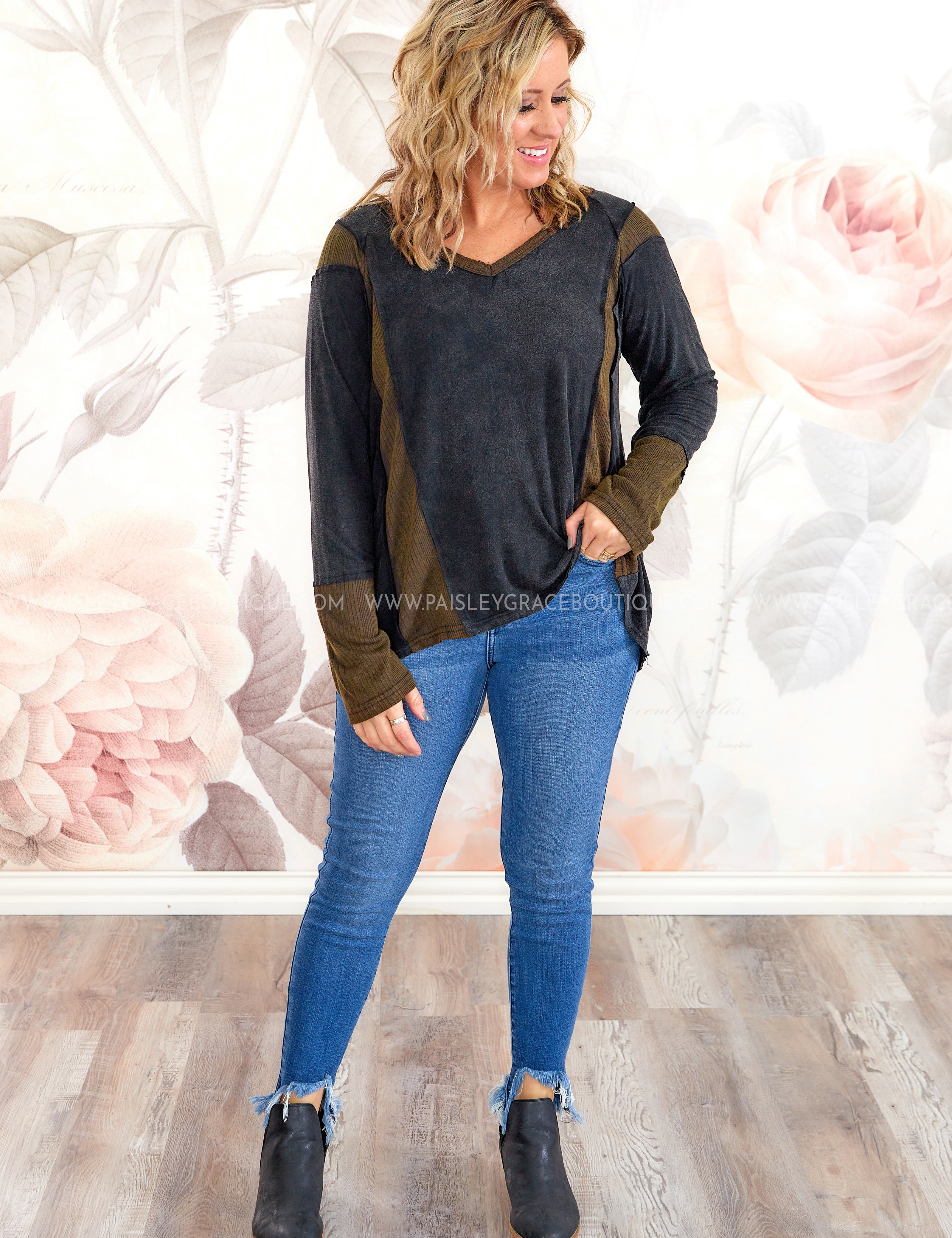Cordelia Top - 2 Colors* FINAL SALE *