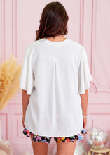 Load image into Gallery viewer, Things They Say Top - Off White - - FINAL SALE
