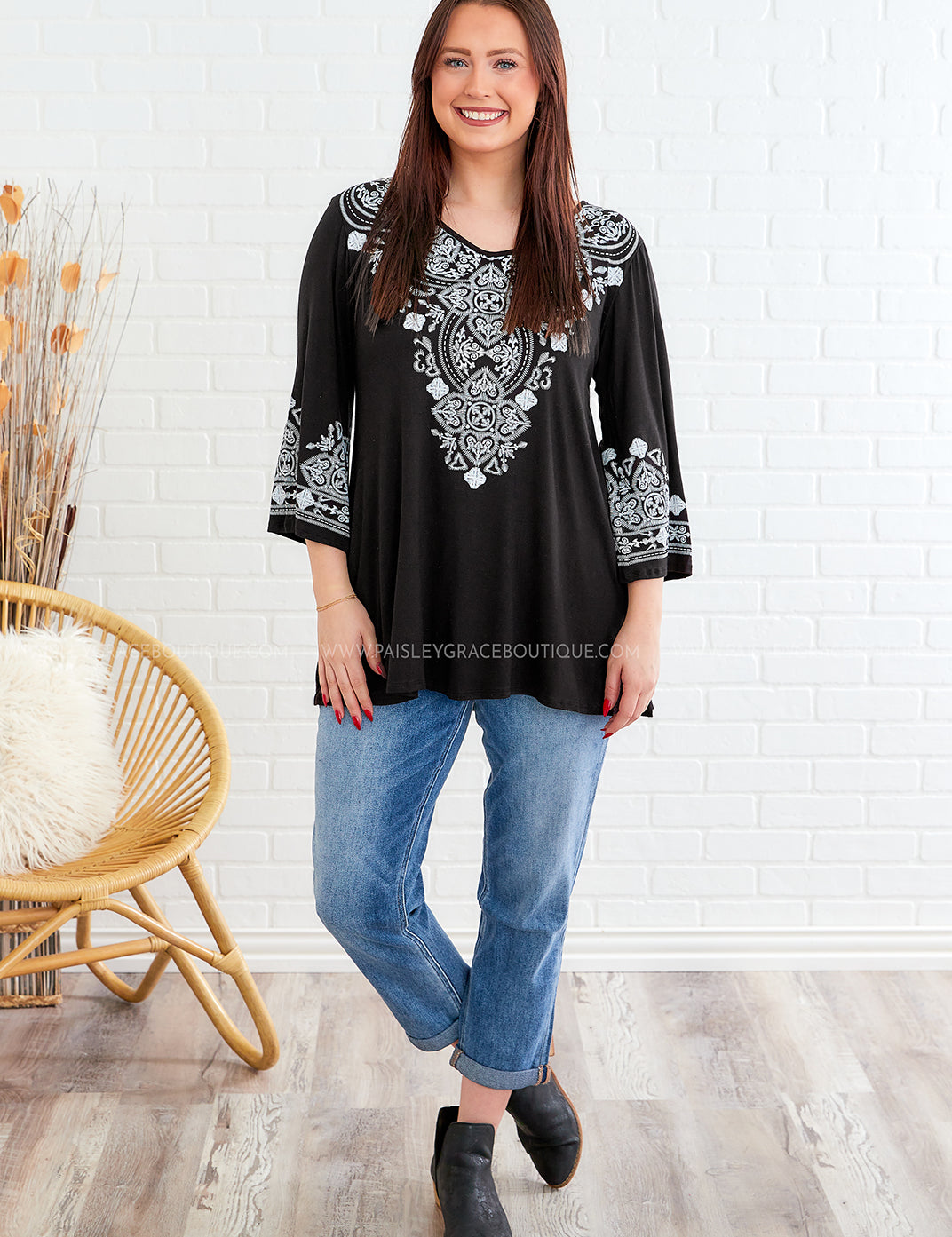 Everyday Love Top - Black* LAST ONES FINAL SALE *