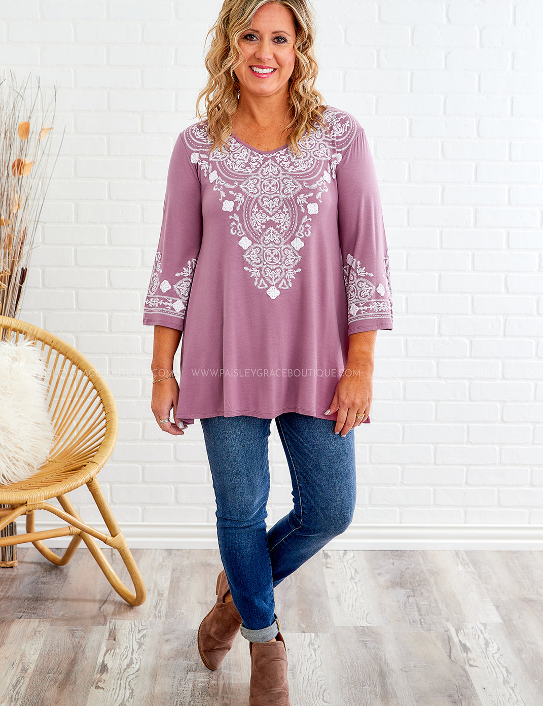 Everyday Love Top - Mauve* LAST ONES FINAL SALE *