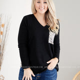 Wild Over You Top- BLACK- LAST ONES FINAL SALE
