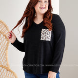 Wild Over You Top- BLACK- LAST ONES FINAL SALE