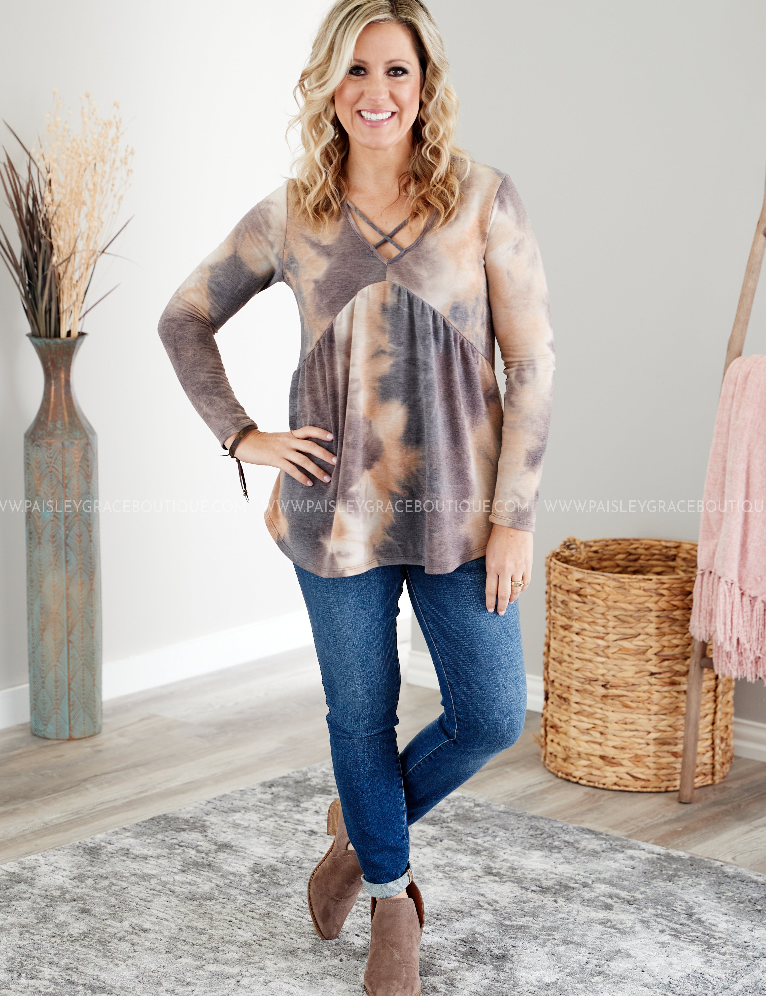 Paris Sunset Top  - LAST ONES FINAL SALE