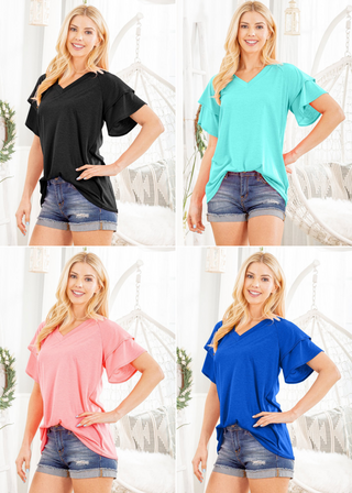 Set on the Horizon Top - 4 Colors - LAST ONE FINAL SALE