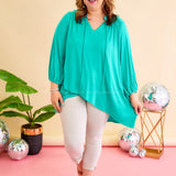 Miss Popularity Top - Mint* FINAL SALE *