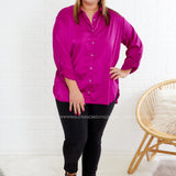 Fated to Be Yours Top - Magenta - LAST ONES FINAL SALE