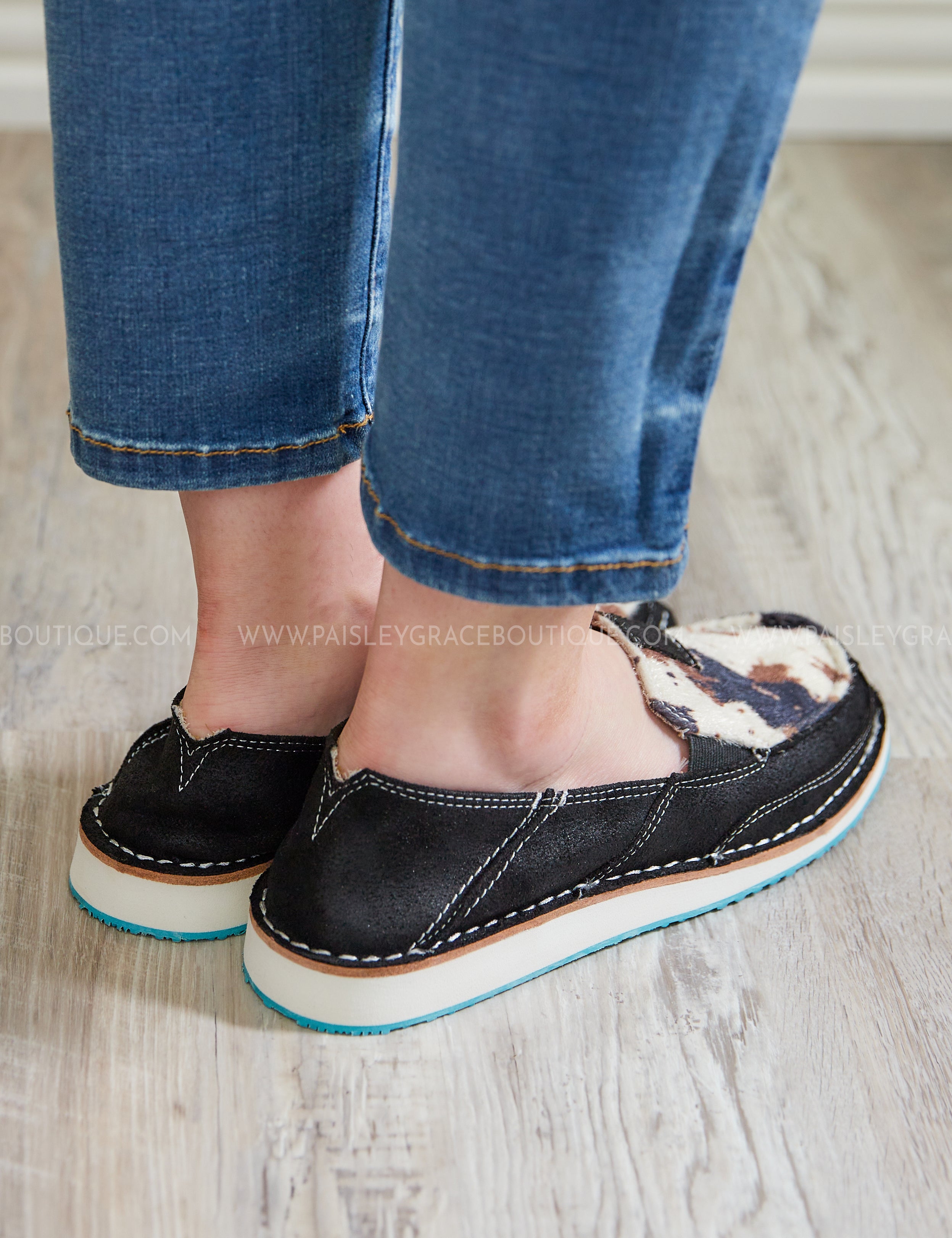 Sarah Slip On - Black - LAST ONES FINAL SALE