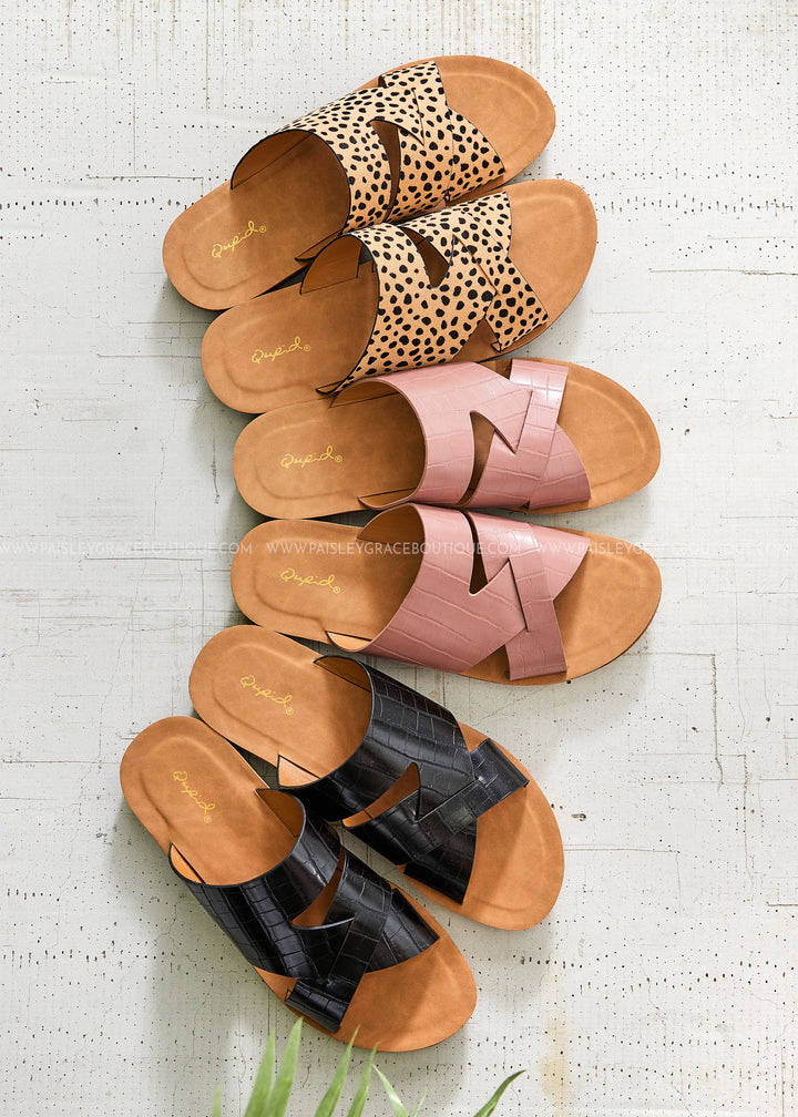 Strappy Sandals - 3 Colors  - FINAL SALE