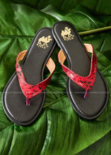 Load image into Gallery viewer, Strut Sandal - RED - FINAL SALE
