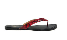 Load image into Gallery viewer, Strut Sandal - RED - FINAL SALE
