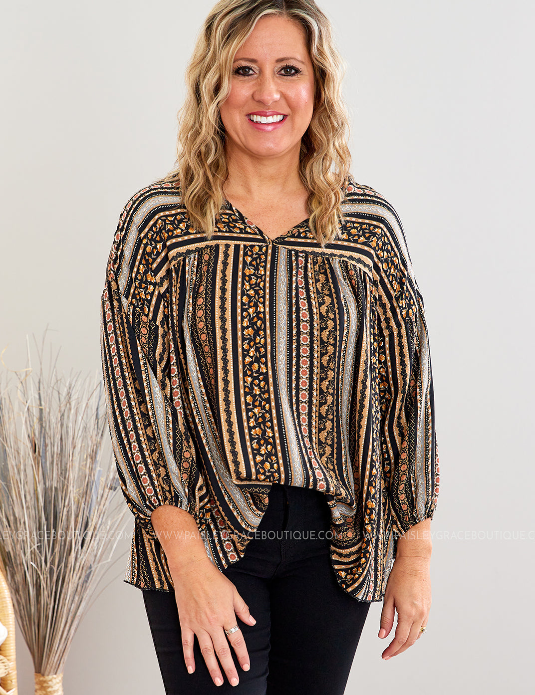 Fearless and Limitless Top - Black* LAST ONES FINAL SALE *