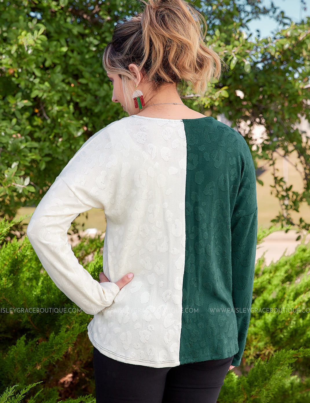 Across Town Adventures Top - Emerald* LAST ONES FINAL SALE *