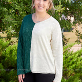 Across Town Adventures Top - Emerald* LAST ONES FINAL SALE *