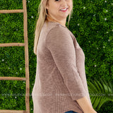 Monica Top-MOCHA - LAST ONES FINAL SALE