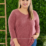 Monica Top-WINE - LAST ONES FINAL SALE