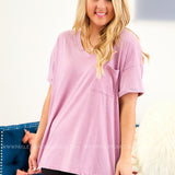 It's All So Simple Tee - Lilac* LAST ONES FINAL SALE *