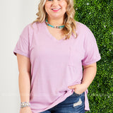 It's All So Simple Tee - Lilac* LAST ONES FINAL SALE *