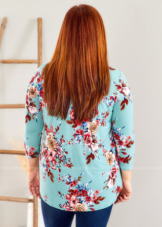 Forever in Bloom Top  - FINAL SALE