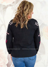 Load image into Gallery viewer, Can&#39;t Walk Away Embroidered Top  - FINAL SALE
