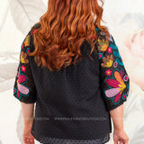 Total Appeal Embroidered Top - HOT RESTOCK - LAST ONES FINAL SALE