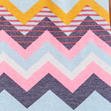 Mixed Zig Zag Short Set - LAST ONES FINAL SALE