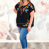 Loving Heart Embroidered Top* FINAL SALE *