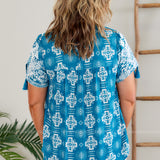 Oceans Away Embroidered Top* FINAL SALE *