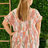 Captivated By You Top - Coral or Teal - LAST ONES FINAL SALE