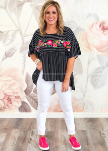 Luisa Embroidered Top