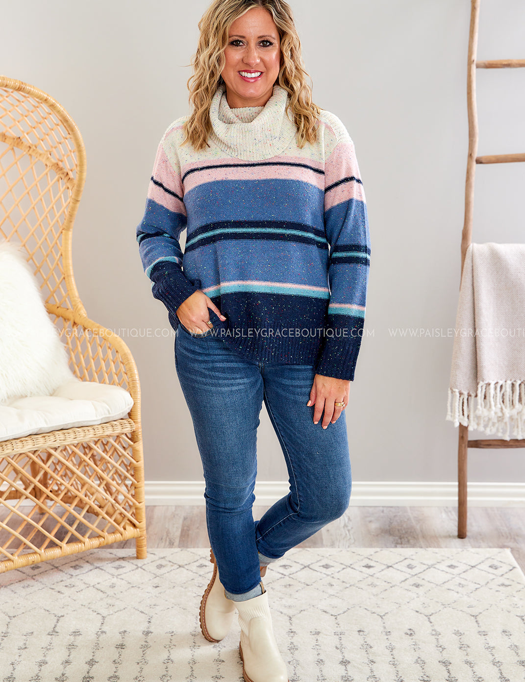 Cue The Cuddles Sweater - LAST ONES FINAL SALE