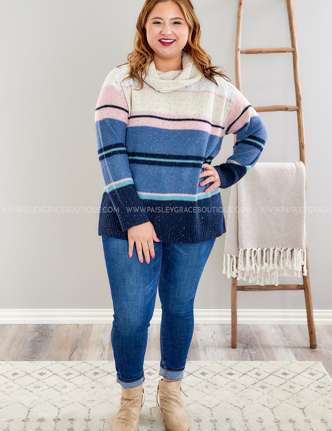 Cue The Cuddles Sweater - LAST ONES FINAL SALE