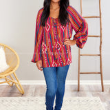 At Second Glance Top - LAST ONES FINAL SALE