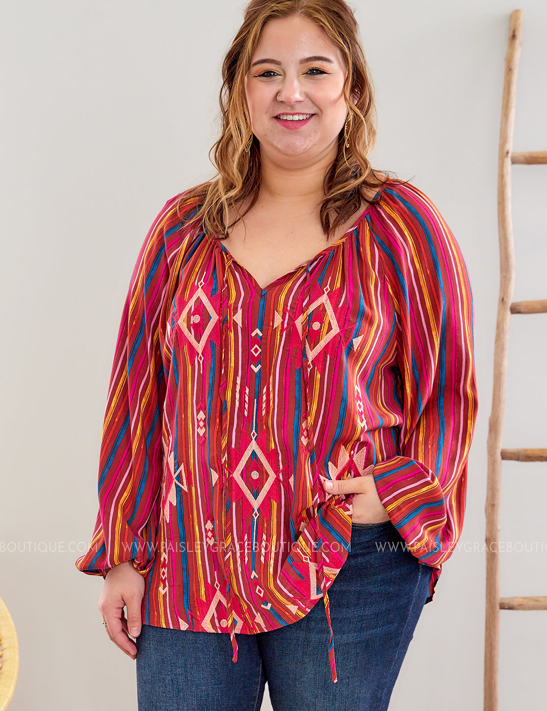 At Second Glance Top - LAST ONES FINAL SALE