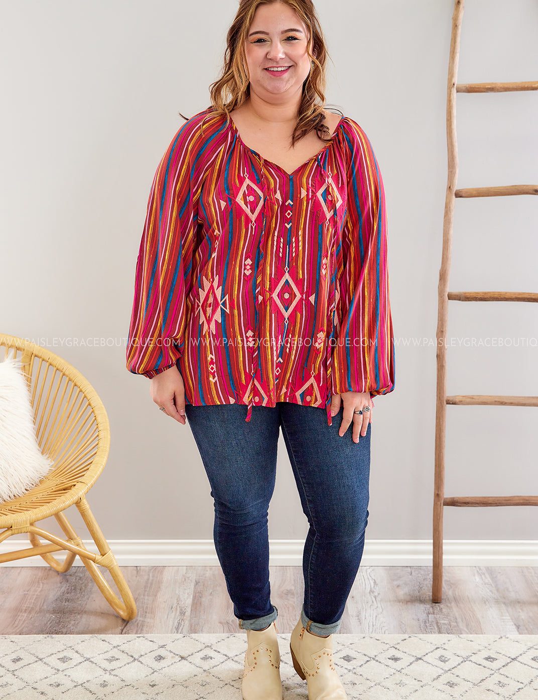 At Second Glance Top - LAST ONES FINAL SALE