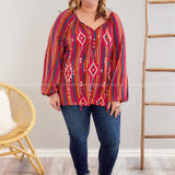 At Second Glance Top - LAST ONES FINAL SALE
