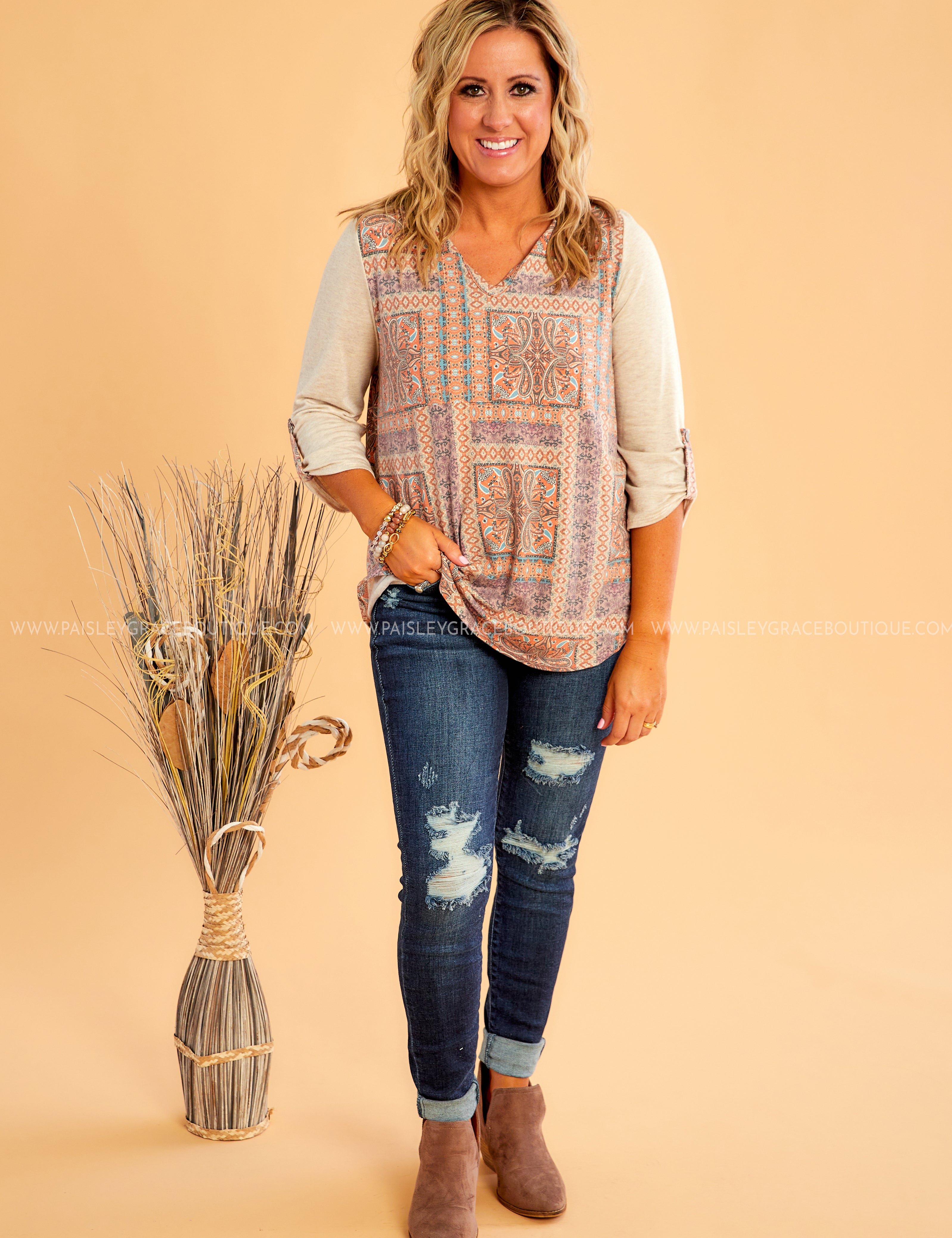 Stylish Situation Top - LAST ONES FINAL SALE