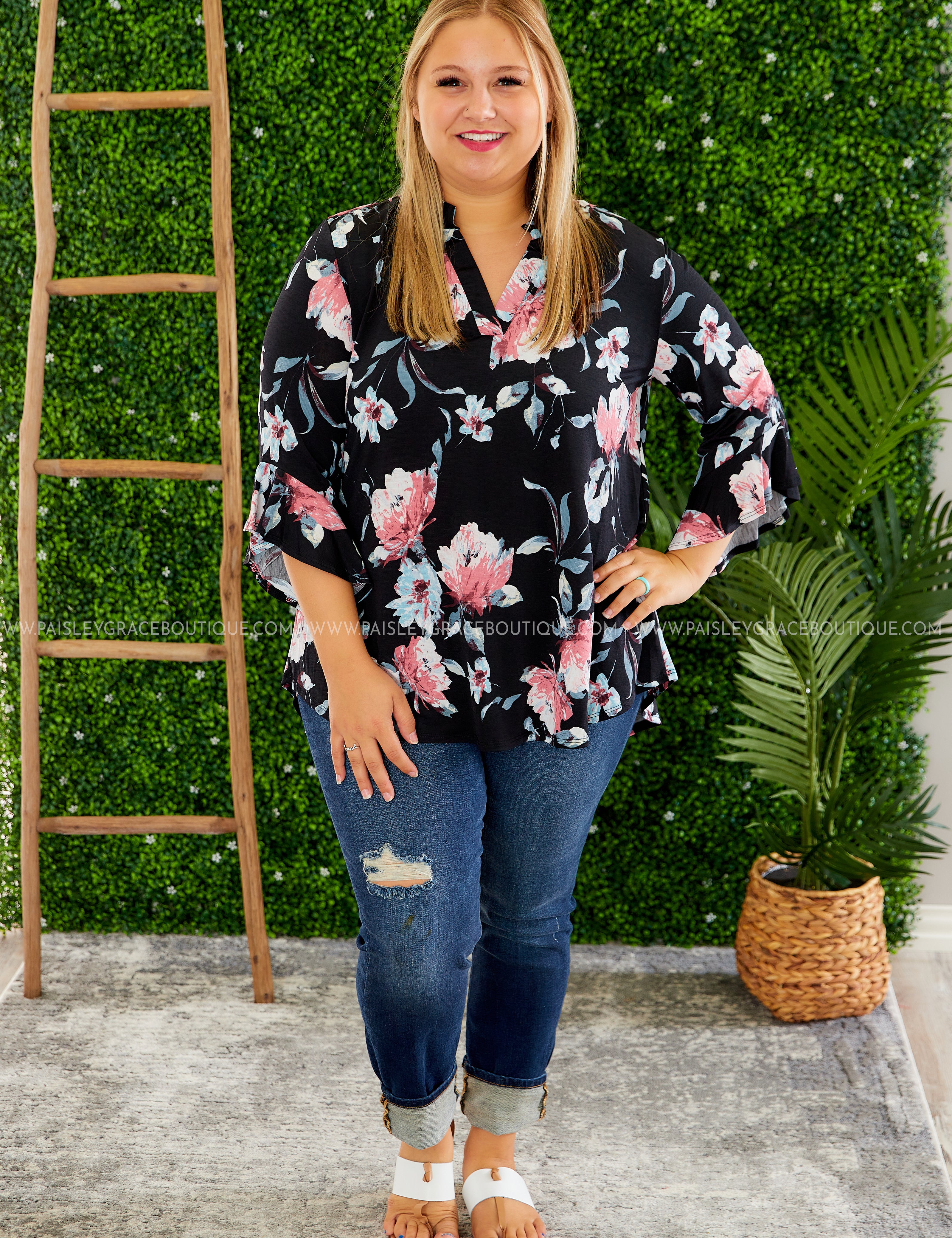 Rooftop Gardens Top - LAST ONES FINAL SALE