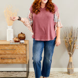Fall Daze Top  - LAST ONES FINAL SALE