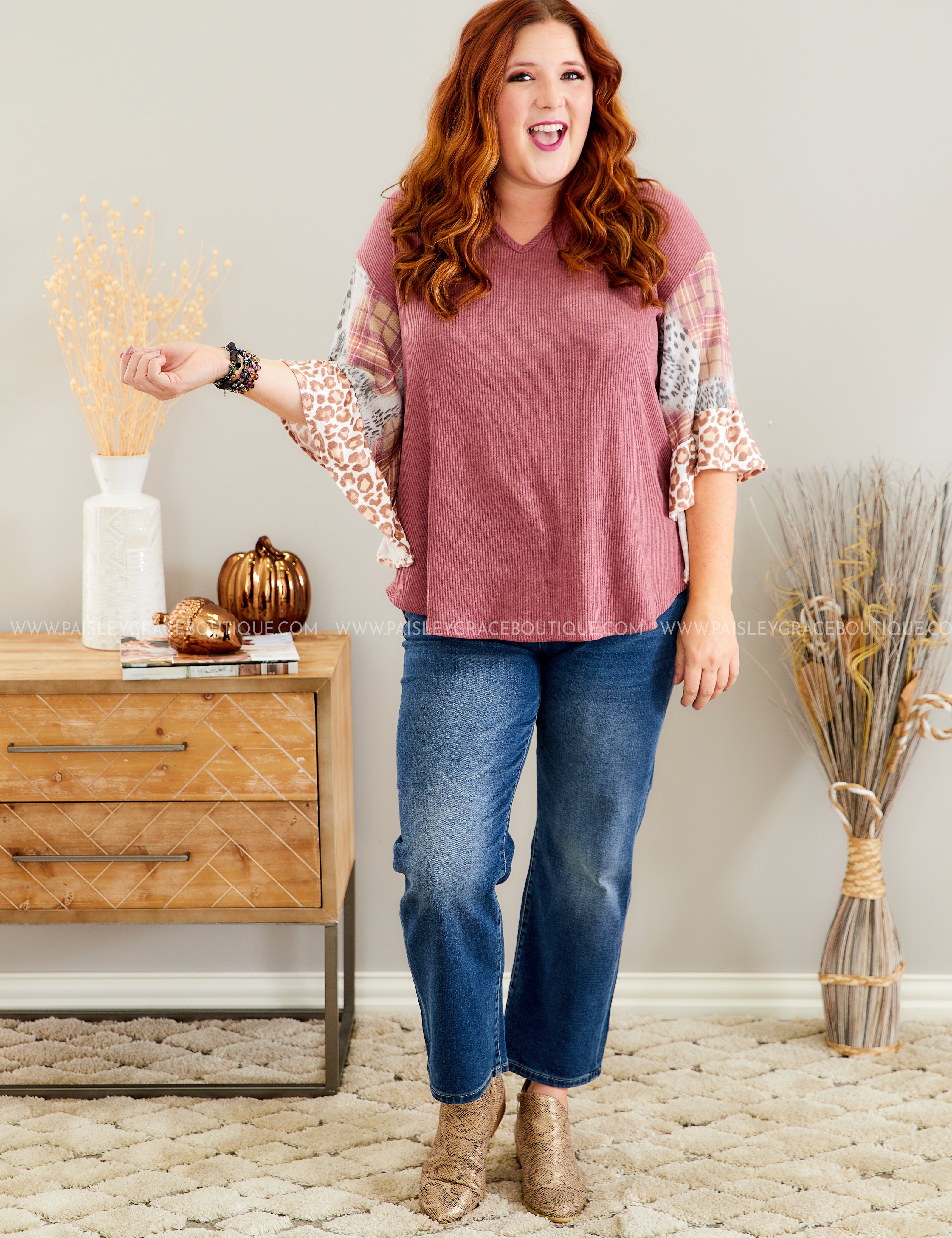 Fall Daze Top  - LAST ONES FINAL SALE