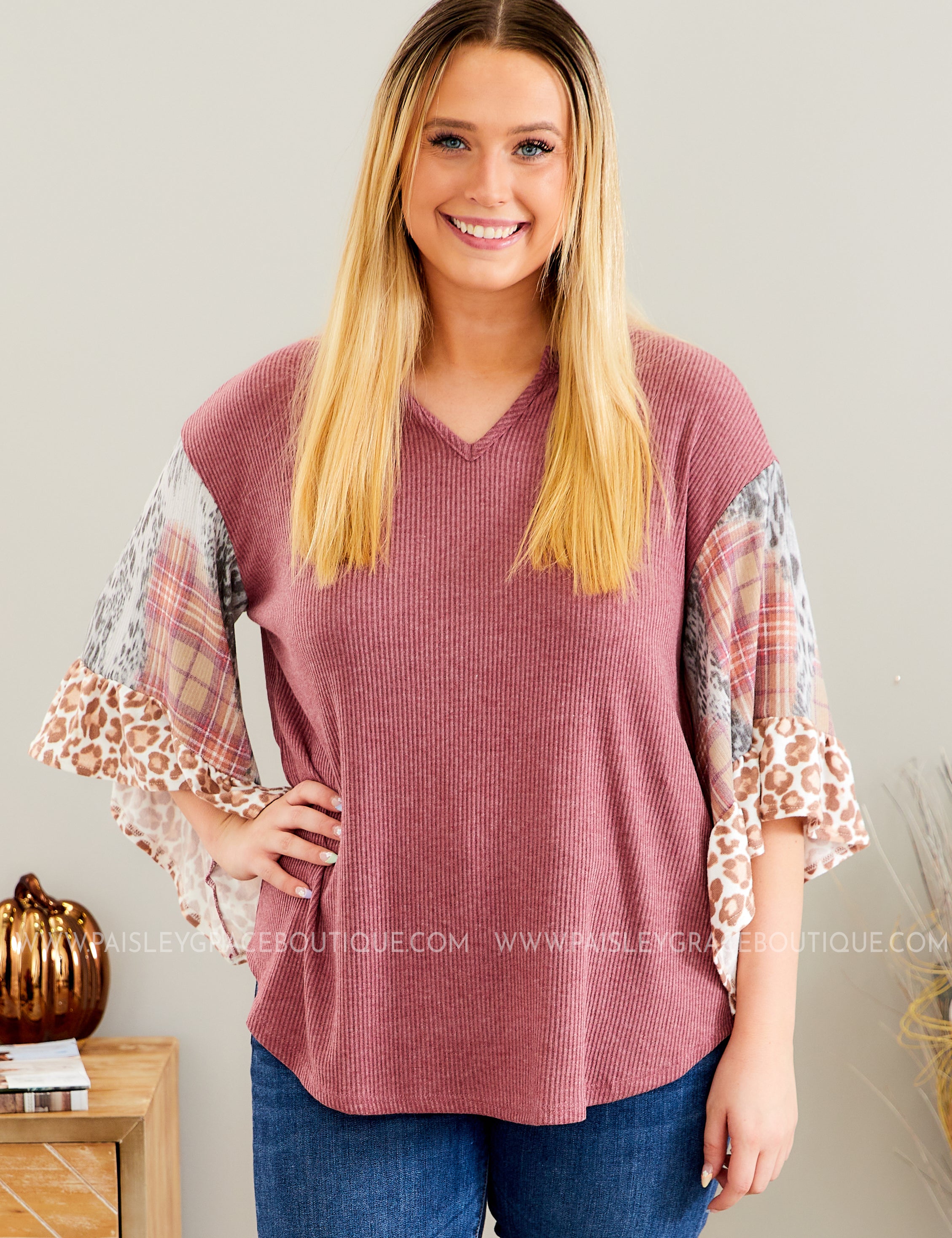 Fall Daze Top  - LAST ONES FINAL SALE