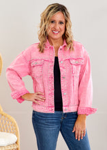 Load image into Gallery viewer, Figure It Out Jacket - Pink - FINAL SALE
