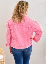 Load image into Gallery viewer, Figure It Out Jacket - Pink - FINAL SALE
