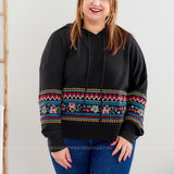 Easy Does it Embroidered Hoodie* FINAL SALE *