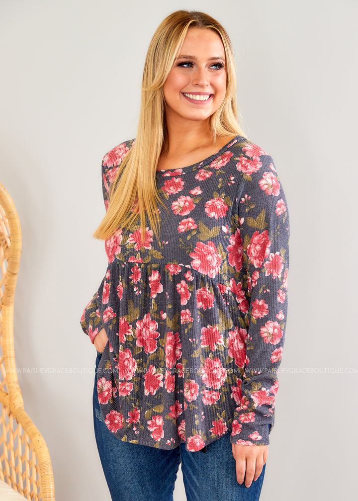 Flower Patch Top - FINAL SALE