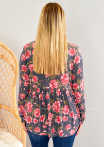Flower Patch Top - FINAL SALE