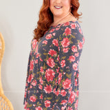 Flower Patch Top* LAST ONES FINAL SALE *