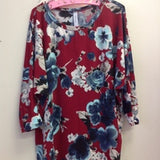 Wren Burgundy Floral Top* LAST ONES FINAL SALE *