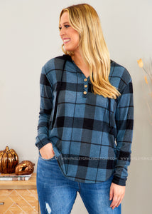 Casually Cool Hooded Top - FINAL SALE