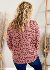 Delightful Ways Top - Burgundy - FINAL SALE CLEARANCE